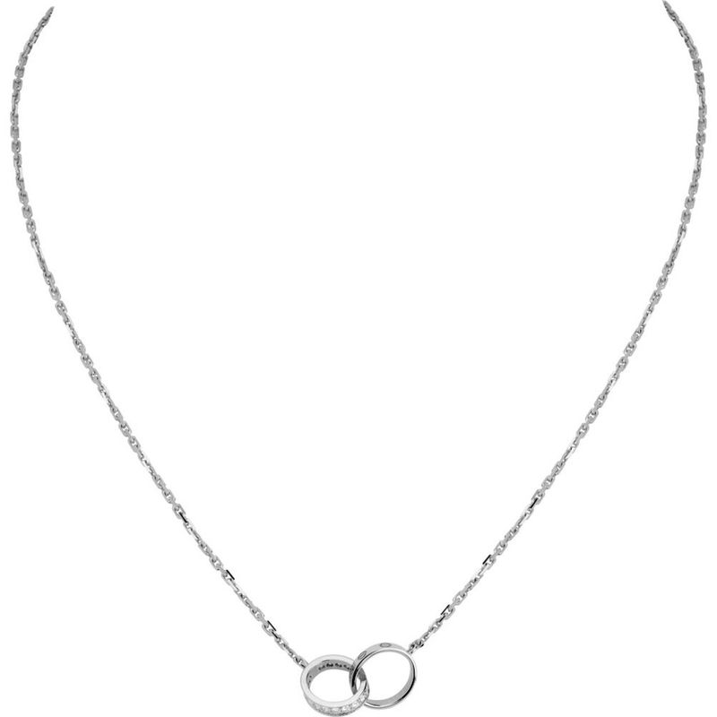 COLAR--LOVE--DIAMANTES