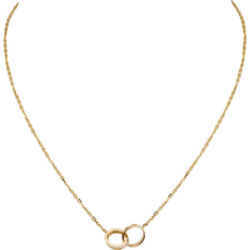 COLAR--LOVE--DIAMANTES