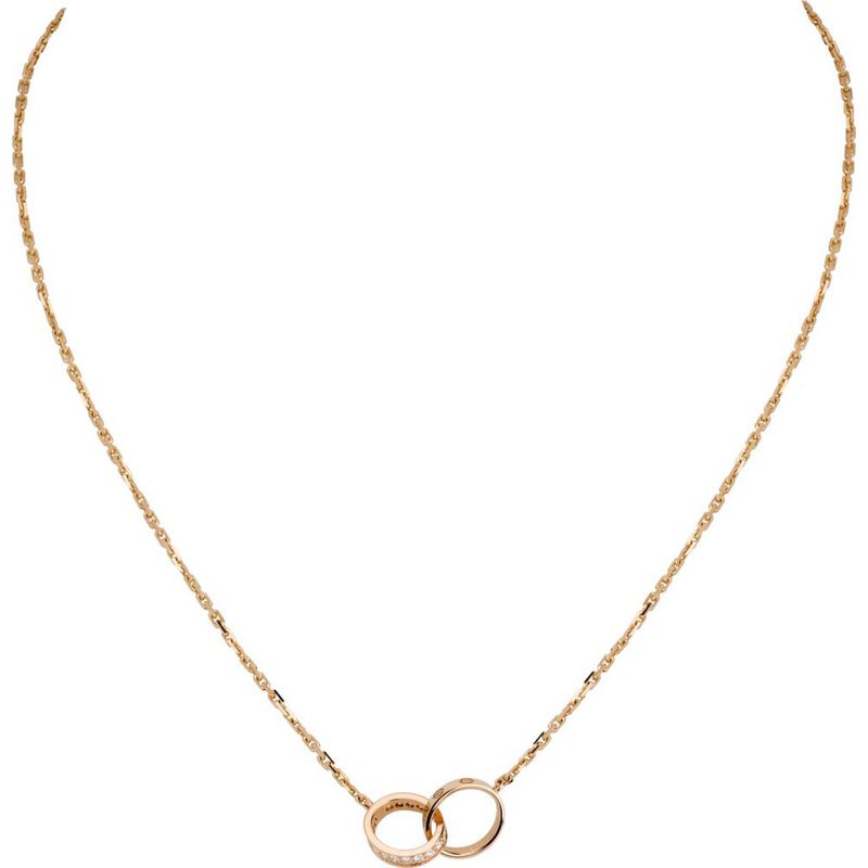 COLAR--LOVE--DIAMANTES