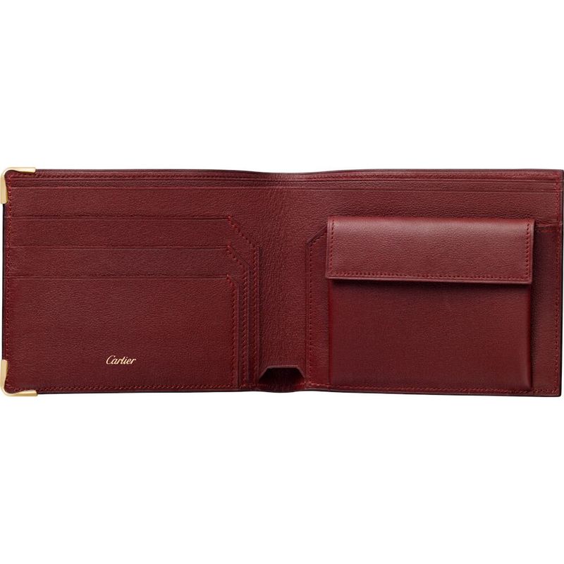 PEQUENOS-ARTIGOS-EM-COURO-MUST-DE-CARTIER-CARTEIRA-PARA-MOEDAS-NOTAS-E-CARTOES-DE-CREDITO