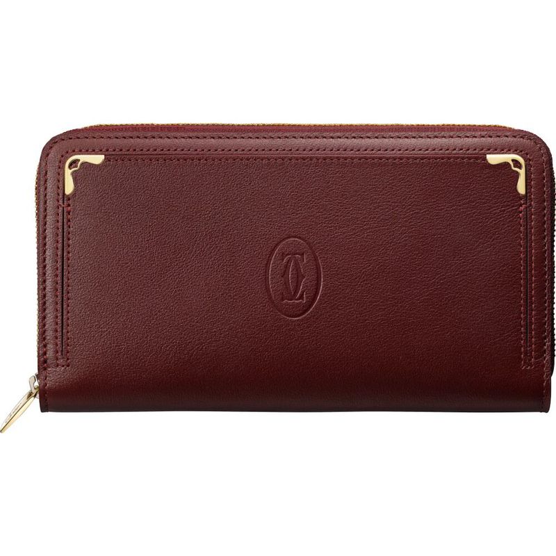 PEQUENOS-ARTIGOS-EM-COURO-MUST-DE-CARTIER-CARTEIRA-INTERNACIONAL-COM-ZIPER