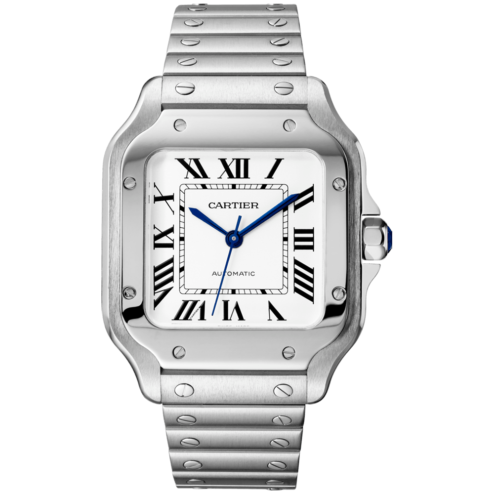 Relógio Santos de Cartier Modelo Médio em Aço | Cartier - Cartier