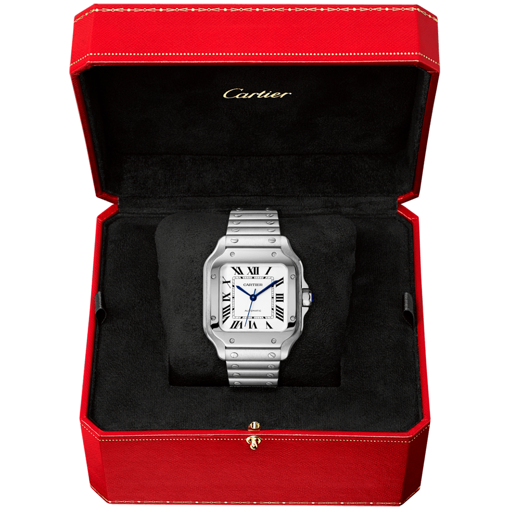 Relógio Santos de Cartier Modelo Médio em Aço | Cartier - Cartier