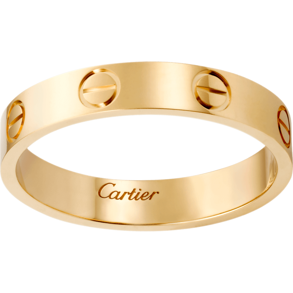 Aliança Love em Ouro Rosa 18K - Elegância e Sofisticação - Cartier