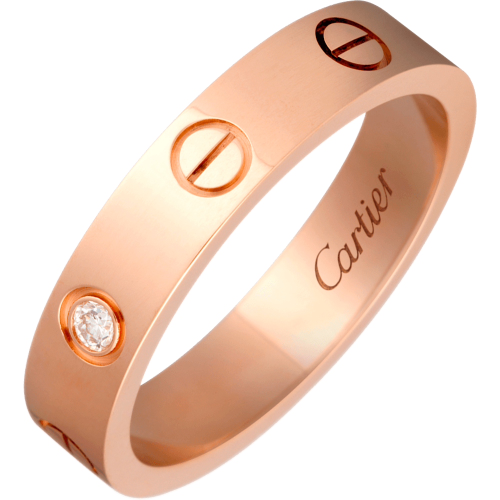 B4050700 Aliança Love 1 Diamante - Cartier
