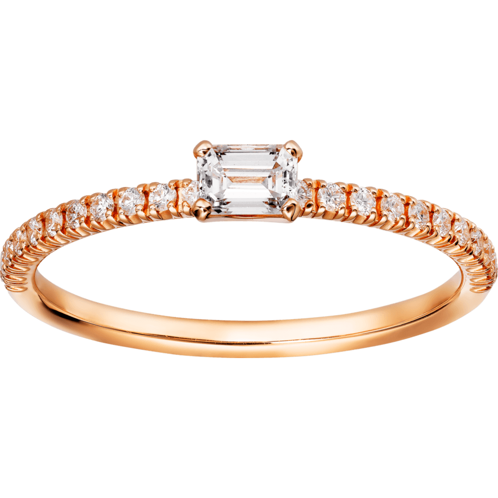 Anel Étincelle de Cartier Ouro Rosa e Diamantes | Cartier - Cartier