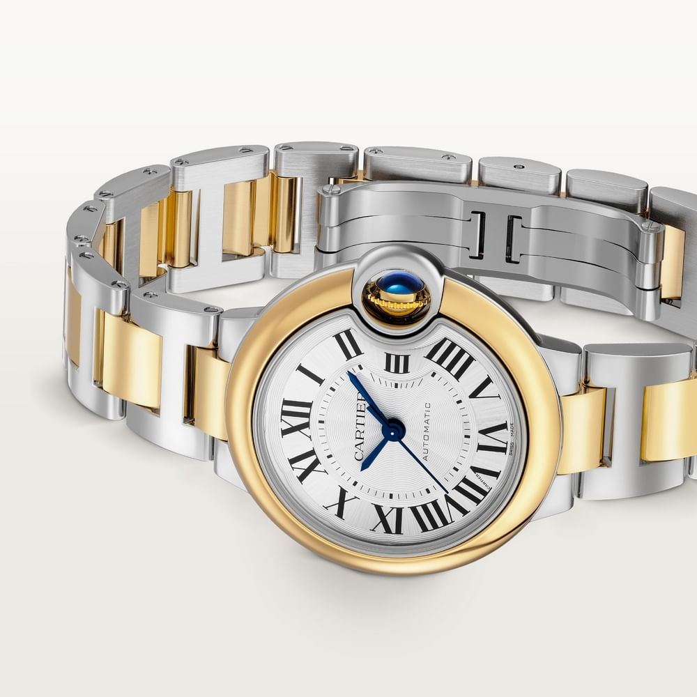 Relógio Ballon Bleu de Cartier 33 mm Aço e Ouro | Cartier - Cartier