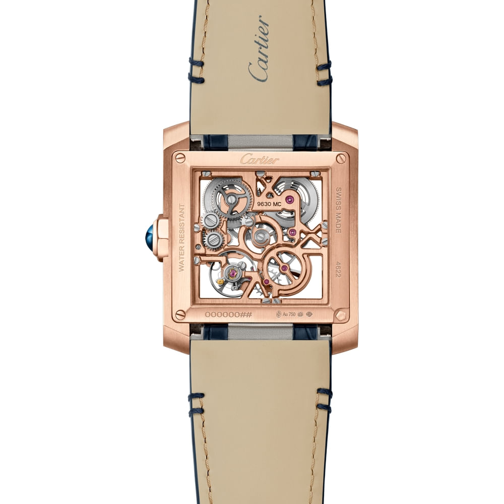 WHTA0027 RELÓGIO SKELETON TANK FRANÇAISE - Cartier