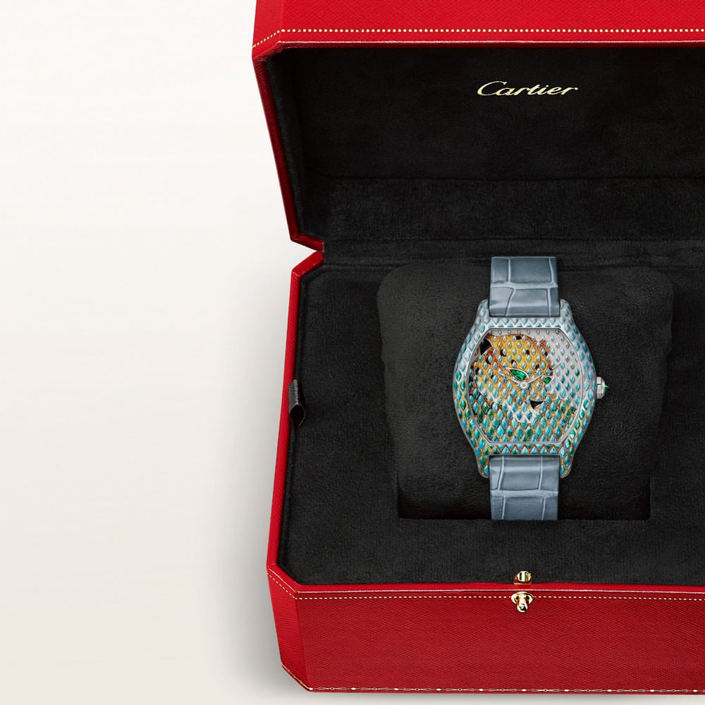 HPI01811 RELÓGIO PANTHÈRE MÉTIERS D'ART - Cartier