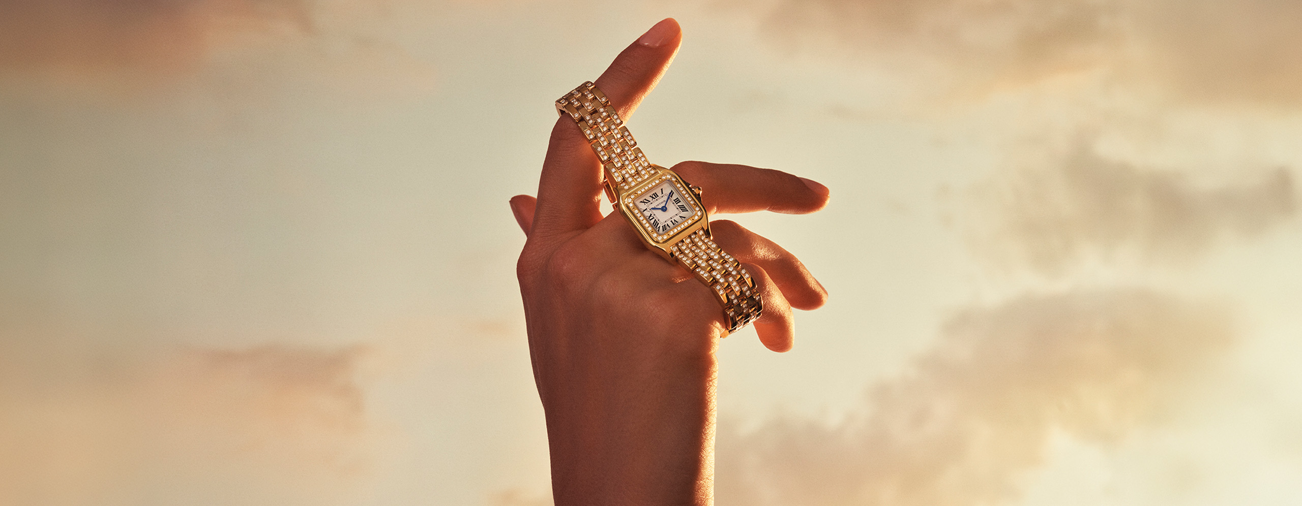 RELÓGIO PANTHERE DE CARTIER​