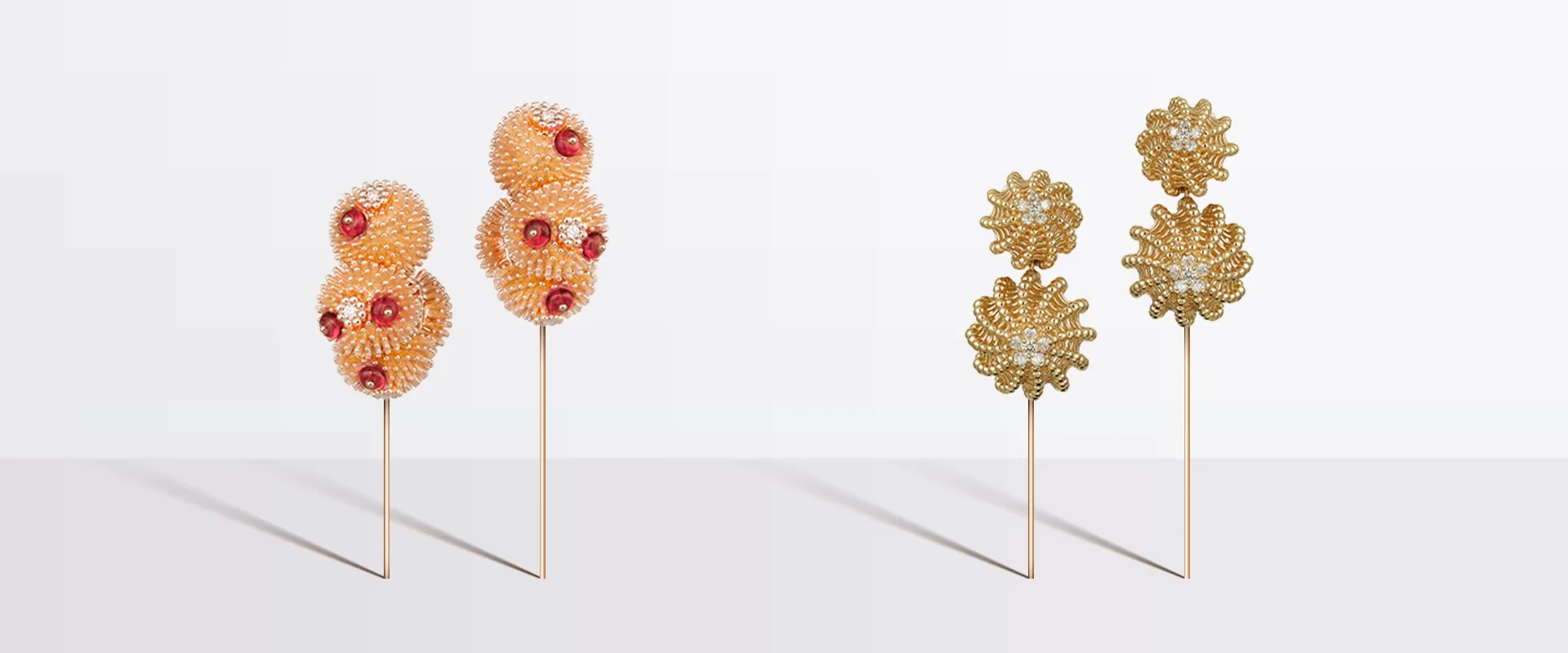 BRINCOS CACTUS DE CARTIER